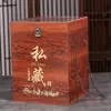 Artesanía de Botella de Vino de Cerámica de Jingdezhen Estilo Primavera, Verano y Otoño Set Completo de Licores con Etiqueta Botella Vacía Botella de Licor de Gama Alta