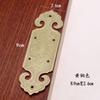 Protectores de Esquina de Cobre Antiguo para Cajas de Madera de Alcanfor, Protectores de Borde de Cobre para Muebles Estilo Chino, Accesorios de Cobre Puro, Adornos de Esquina de Doble Cara con Motivos de Nubes