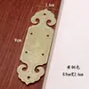Antigüedad China Latón Puro Protectores de Esquina de Barra Recta Caja de Joyería Gabinete de Madera de Alcanfor Soportes de Esquina Decorativos de Cobre Protectores de Esquina Flores de Esquina