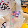 Llavero de Muñeca Sanrio de Dibujos Animados Lindos Creativo Kuromi Pareja Llavero Colgante para Coche Bolsos Venta al por Mayor