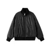 Cuello alto Invierno Nuevo Chaqueta de plumón para hombre Retro Japonés Color Sólido Versátil Holgada Abrigo Estilo Pareja Cálida Casual