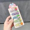 Horquilla para el pelo para niña, bonita horquilla con forma de fruta de dibujos animados de arenas movedizas, pinza para el pelo con lentejuelas para bebé, accesorios para el cabello, pinza para flequillo lateral para niña pequeña