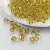 Contas Quadradas Contas de Vidro Imitando Cristal DIY Joias Feitas à Mão Pulseira Materiais para Contas Acessórios de Contas Soltas 4mm