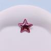 Estrela de cinco pontas de PU ultrassônico faça você mesmo acessórios de joias artesanais roupas infantis acessórios de cabelo material de faixa de cabeça fabricantes atacado