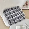 Fábrica de Origen Hecho a Medida Decoración del Hogar Cojines para Sofá de Sala de Estar, Cabeceros de Cama, Cojines de Asiento Tejidos a Mano de Color Sólido, Dropshipping
