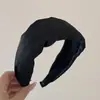 Diadema Ancha Texturizada Satinada Brillante, Pasador Retro de Alta Gama, Diadema Versátil Que Cubre el Cabello, Diadema de Estilo Alto, Nuevo Estilo