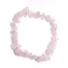 Pulseira de Cascalho de Cristal Natural Xiyin Transfronteiriça da Amazon Ágata Jade Pedra Irregular Pulseira Joias Atacado