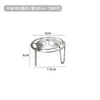 Mini Estante Plegable de Acero Inoxidable para Vaporera Hogareña Modelo Nuevo 2026 Estante para Baño María Cesta Vaporera Estante para Olla a Presión