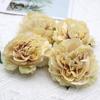 Cabeça de flor de peônia artificial de alta qualidade nova cabeça de flor de peônia parede de flores DIY casamento decoração de fundo de sala de estar atacado