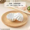 Forros de Papel Especial para Dumplings Verdes, Cajas de Empaque Desechables, Moldes para Hornear Resistentes a Altas Temperaturas, Bases de Papel a Prueba de Aceite para Qingming