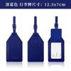 Funda de cuero para airtags transfronteriza en stock, rastreador de ubicación anti-pérdida, etiqueta de equipaje de cuero pu, tarjeta de embarque