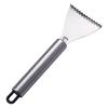 Cepillo de escamas de pescado de acero inoxidable engrosado, utensilio de cocina para el hogar, raspador de escamas manual, raspador de escamas, artefacto para matar peces