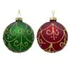 Atacado de fábrica bola de vidro pintada soprada bola decorativa de feriado bola de vidro decorativa para árvore de Natal