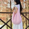 Bolso de Playa de Ganchillo Estilo Perezoso, Bolso Tejido Retro Francés de un Solo Hombro de Gran Capacidad, Bolso Cubo Grande para Viajes de Vacaciones, Tejido