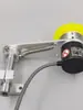 Roda de Medição Codificadora Roda Revestida de Borracha Suporte de Montagem da Roda Polia Síncrona Suporte de Fixação de Metal Circunferência 200 Eixo 20