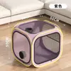 Caixa Secadora de Pelo para Pet com Soprador, Respirável, Dobrável, Fácil de Guardar, Atacado para Lojas de Gatos, Caixa Secadora Dedicada para Gatos