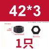 Porca Hexagonal Dente Fino Classe 10.9 Porca Dente Invertido Parafuso Dente Esquerdo Tampa de Parafuso Rosca Inversa Parafuso Inverso Fêmea M6M8M10-80