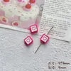 Fofo cubo amor liga óleo diy feito à mão material de miçangas pulseira colar joias acessórios de miçangas miçangas soltas