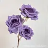 Flores Artificiales para Boda Colección Morada Serie Salón de Bodas Jardín Monet Arco Exterior Muro de Flores Estudio Fotográfico Floral Paisajismo