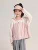 Pudding Haru Ropa Infantil Verano Abrigo para Niñas 2025 Verano Nuevo Ropa Infantil Fresca Transpirable Cómoda Protección Solar