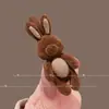 Pinza para el Cabello de Terciopelo con Forma de Pato y Oso Lindo del Mismo Estilo de Zhao Lusi para Flequillo, Pinza Lateral, Pasador para la Frente, Pasador para Mujeres