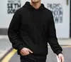 Comercio Exterior Europeo y Americano Transfronterizo para Hombre Sudadera Nueva Color Sólido Casual Moda Versátil Multicolor Manga Larga Sudadera Superior