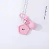 Cuentas de resina con cara sonriente de color caramelo, llavero con colgante de cuentas hecho a mano para DIY, decoración de accesorio de bolsa cultural y creativa, venta al por mayor