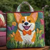 2026 Nova Série de Filhotes Transfronteiriça Estampa Digital Bolsa Tote Acolchoada de Ombro Fashion