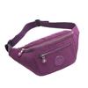 Atacado do Fabricante Bolsa de Cintura Novo Estilo Coreano Leve Bolsa de Nylon Esportes e Lazer Bolsa Feminina Cor Doce Bolsa Transversal no Peito