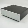 60 198 218 Amplificador Integrado Clase A Pre y Amplificador de Potencia Todo Aluminio DIY Procesador de Fuente de Alimentación Carcasa del Chasis