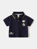 Verano 2025 ropa infantil al por mayor polo de manga corta para niños ropa de verano para niños tendencia suministro estable de fábrica una generación de envío