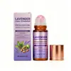 Rodillo de Cuarzo Lavanda Aceite de Ricino Cuidado de la Piel Hidratante y Suavizante Portátil Masaje Diario Cuidado Corporal Nutritivo