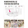 Caja de almacenamiento para libros bolsa a prueba de polvo, bolsa de almacenamiento transparente, impermeable y plegable para empacar la preparatoria, transparente para clasificar y organizar libros