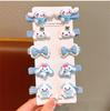 Pasador de pelo Kulomi para Niños, Pasador para Cabello Roto, Pinza de Pato para Niña Pequeña, Pinza Linda Dulce para Flequillo Lateral de Bebé, Cabeza