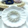 # Diadema de Perlas [Estilo Discreto] Temu Más Vendido Goma Elástica para Recoger el Cabello con Perlas Anillo de Perlas para el Cabello Cuerda para el Cabello Accesorio para el Cabello Anillo para el Cabello