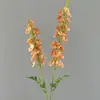 2 tenedor chihiro delphinium jacinto flor artificial simulación boda decoración de boda guía de camino fondo floral arreglo floral alto