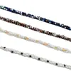 En Stock 7mm Cuentas de Semilla Coloridas Encaje de Perlas Hecho a Mano Cinta con Cuentas Accesorios para Ropa Ropa DIY Cuello Accesorios para el Cabello