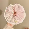 Scrunchie de Renda Doce Estilo Coreano Tamanho Grande Estilo Preguiçoso Elástico de Cabelo Corda de Cabelo Acessório de Cabelo para Meninas