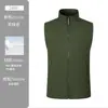 Colete softshell à prova de vento para atividades ao ar livre com design interno de malha respirável que absorve a umidade, feito sob medida para caminhada e trekking, colete casual com impressão gratuita