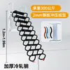 Escalera Telescópica para Uso en Ático, Elevador Eléctrico Interior para División de Dúplex, Escalera Automática Plegable Extensible Invisible Retráctil