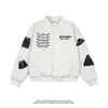 Chaqueta Retro Estampada Nueva Verano 2025 Estilo Pareja Chaqueta de Béisbol Americana Fresca Moderna Ins