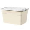 Caja de Almacenamiento Caja Organizadora de Plástico Caja de Almacenamiento Engrosada Caja de Almacenamiento para el Hogar Edredón Ropa Armario Abierto