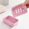 Desagüe de Baño Creativo Caja de Jabón de Doble Capa Caja de Jabón de Plástico Creativa Portátil