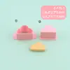 Série criativa de moldes para pirulitos com padrões compostos, cortadores de fondant, designs realistas, formas de nuvem poligonais e vários designs tridimensionais