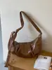 Bolso de Mujer Casual Plegado de Gran Capacidad 2026 Nuevo Otoño/Invierno Versátil Bolso Cruzado de Hombro de Moda Bolso de Cuerno
