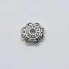 Suministro Directo de Fábrica Qk191 Tapa de Cuentas Florales Octagonales para Manualidades Accesorios de Joyería de Aleación de Zinc Pulsera Cadena de Suéter Soporte de Cuentas Venta Caliente Estilo Chino