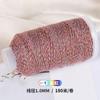 Cuerda de Cinco Colores Tao Cuerda Trenzada Hecha a Mano Cielo Estrellado Degradado Hilo de Algodón Retorcido a Mano Rollo Grande Pulsera Accesorios de Joyería DIY Material Cuerda