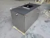 Tanque de Almacenamiento de Agua Horizontal Doméstico Montado en Pared de Acero Inoxidable 304 Barril de Acumulación de Agua Torre de Agua Solar para Tejado Tanque de Almacenamiento de Agua