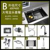 Ranura Doble para Ranura Única Grande de Acero Inoxidable 304 Lavabo de Estiramiento Viejo de Ranura Única Grande Ranura Doble para Ranura Única Grande Lavado de Verduras