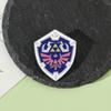 Zelda lenda Reino lágrima tempo escudo broche jogo periférico emblema de metal liga acessórios de gota